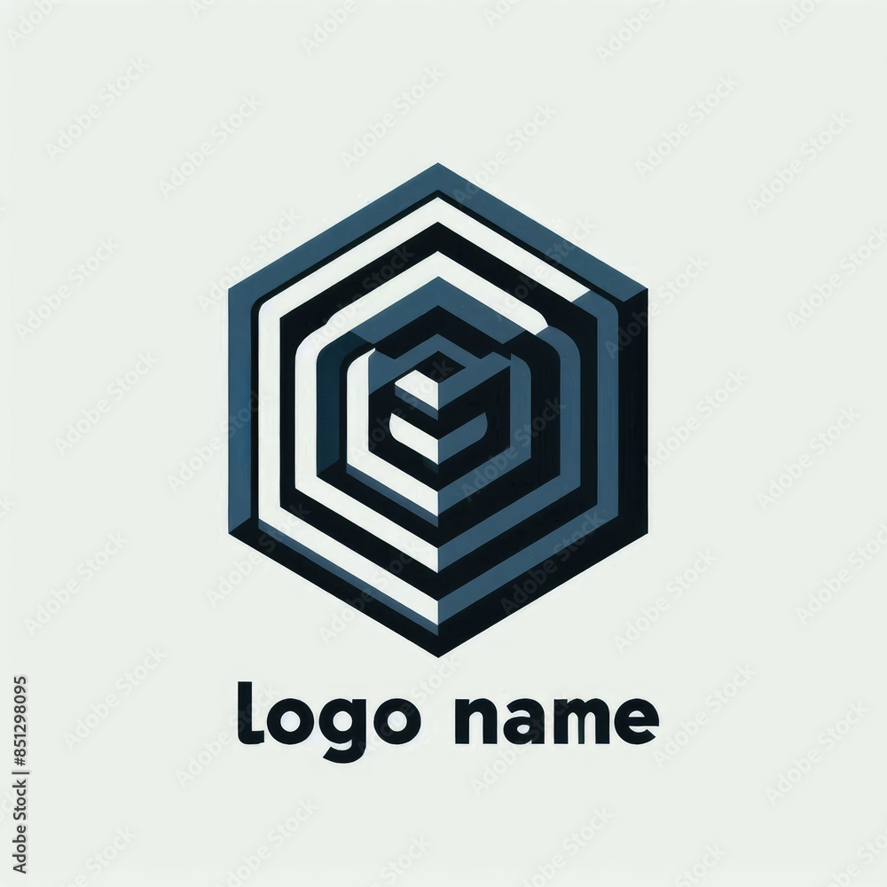 Futuristic Abstract Logo: Boundless Creativity Futuristic Abstract Logo: Boundless Creativity
