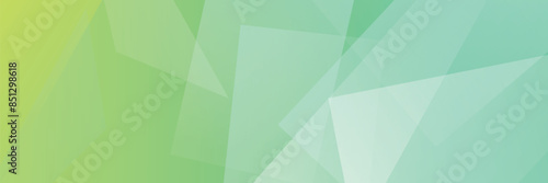 Light green wide banner background, vector ilustration, eps10.