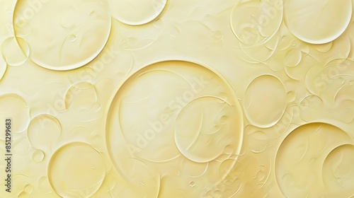Light yellow watercolor background with soft edges