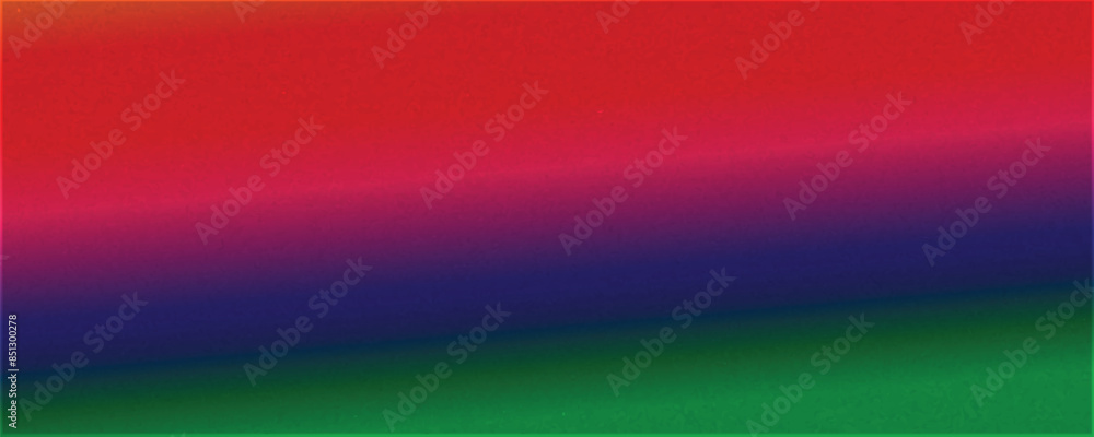 Naklejka premium WColorful pink, yellow and turquoise gradient noisy grain background