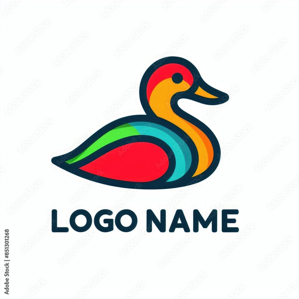 Duck-Inspired Logo: Uniqueness in Design Duck-Inspired Logo: Uniqueness in Design