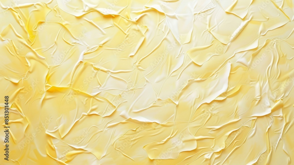 Light yellow background with confetti patterns
