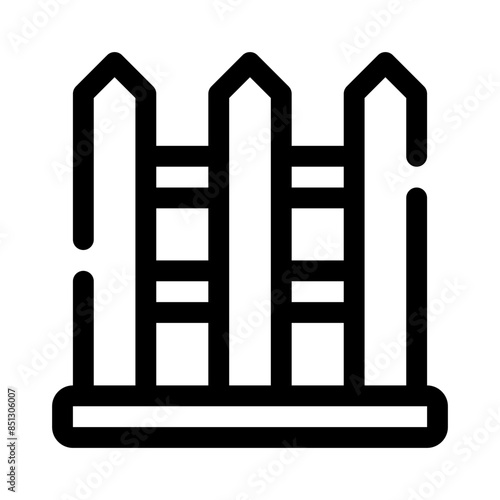 fence line icon
