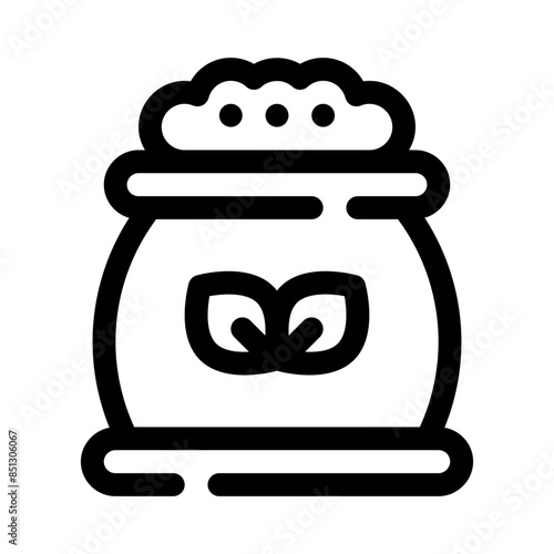 fertilizer line icon