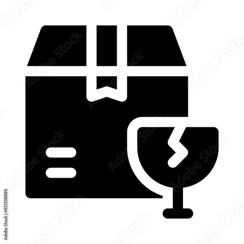 fragility glyph icon