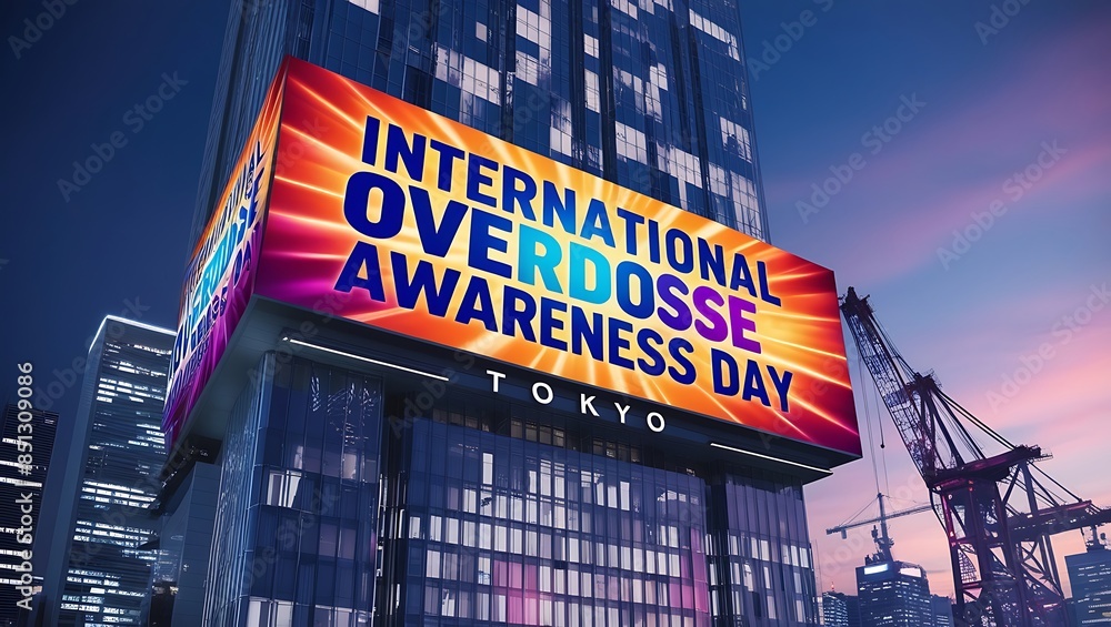 Fototapeta premium International Overdose Day