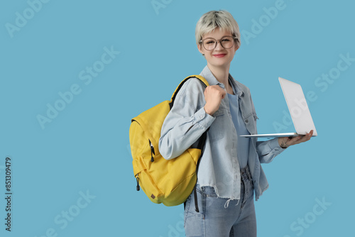 Portrait of beautiful young...