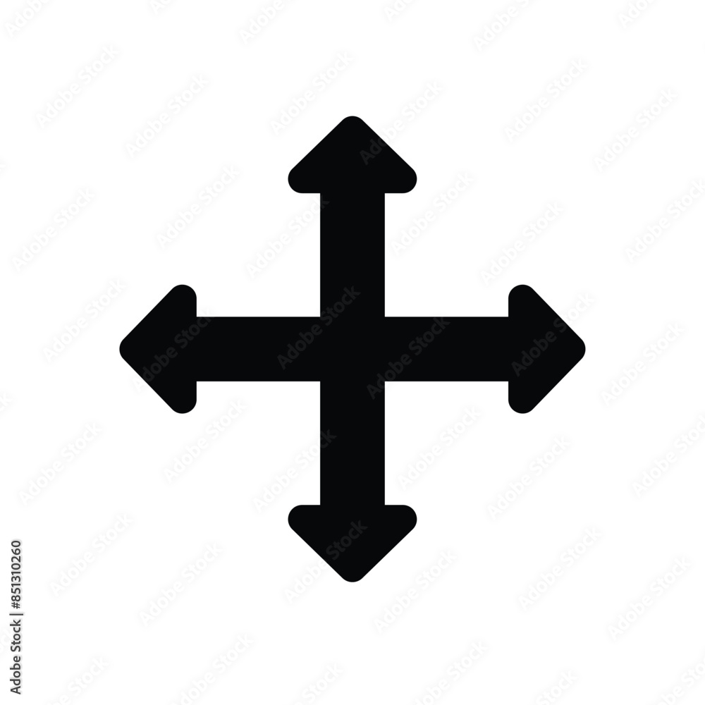 Cross vector icon