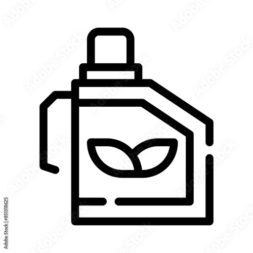 biofuel line icon