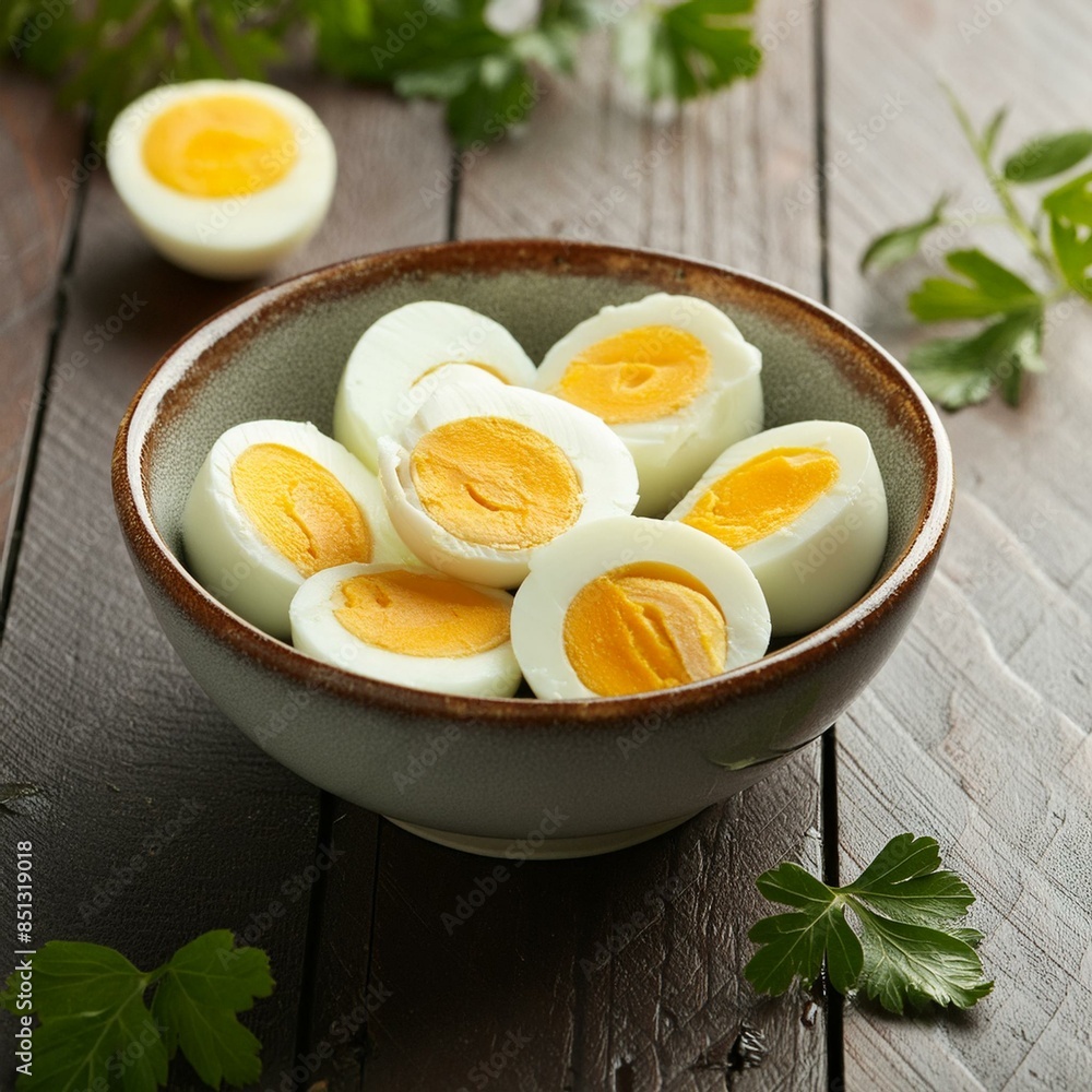 Fresh healthy boiled eggs Fresh healthy boiled eggs