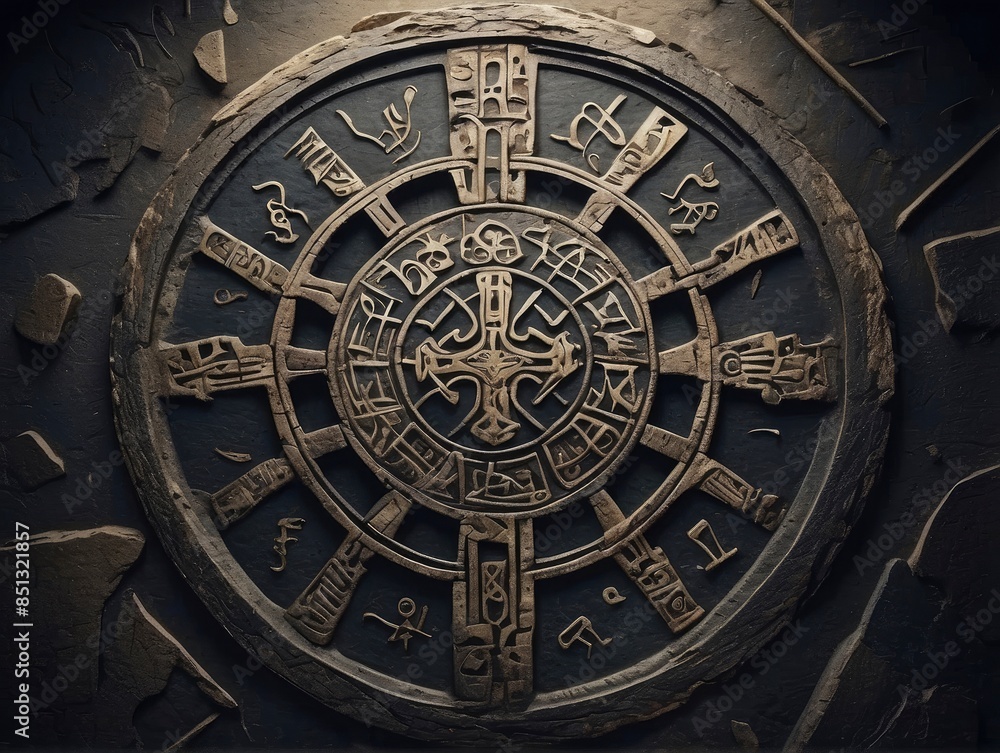 Obraz premium astronomical clock