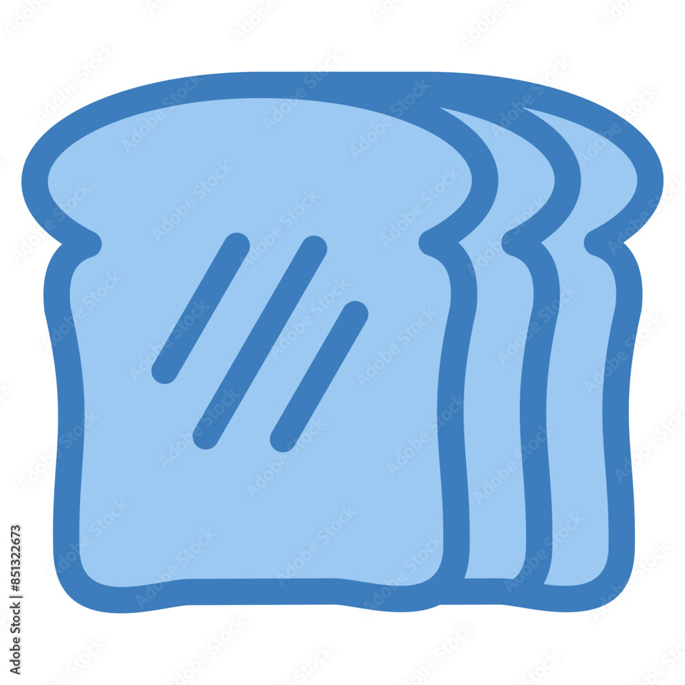 Toast Icon Element For Design Toast Icon Element For Design