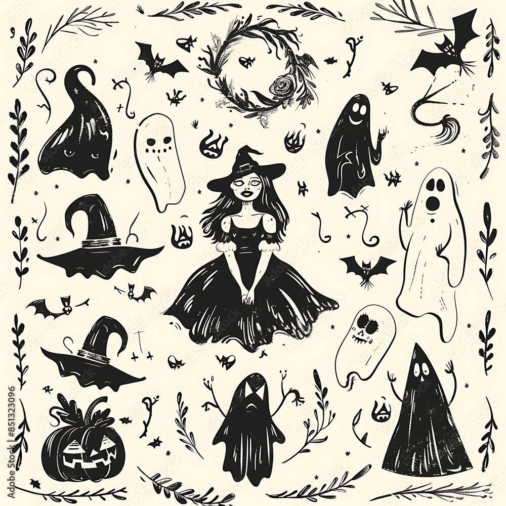 seamless pattern with halloween seamless pattern with halloween