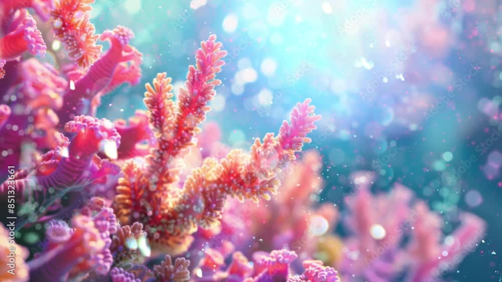 tropical sea underwater fishes on coral reef, close up, digital art tropical sea underwater fishes on coral reef, close up, digital art