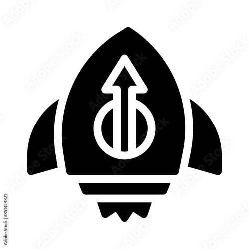 start up glyph icon