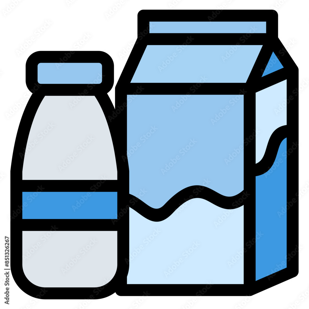 Milk Icon Element For Design Milk Icon Element For Design