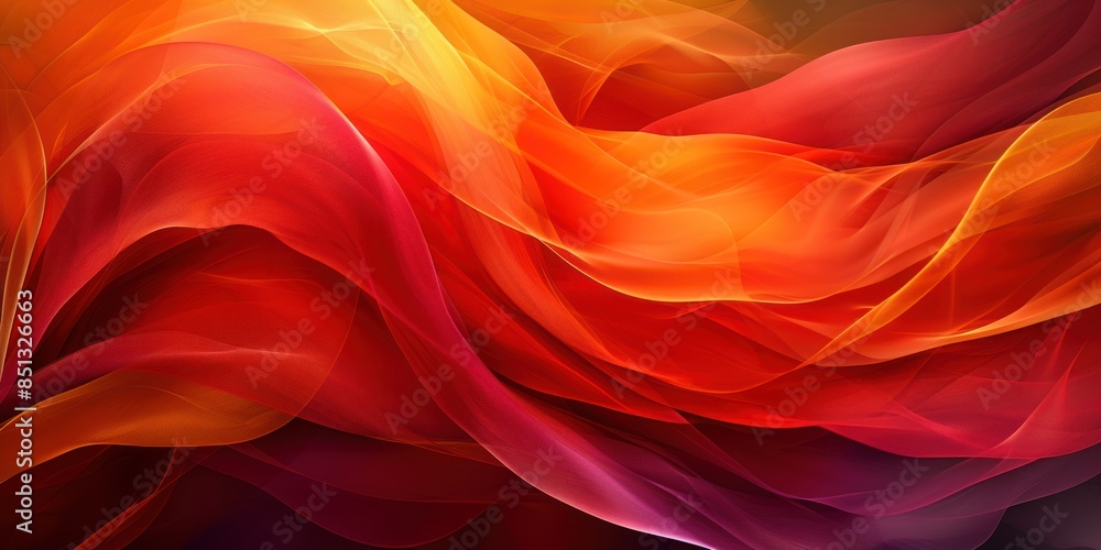 Obraz premium Abstract Red And Orange Fabric Texture