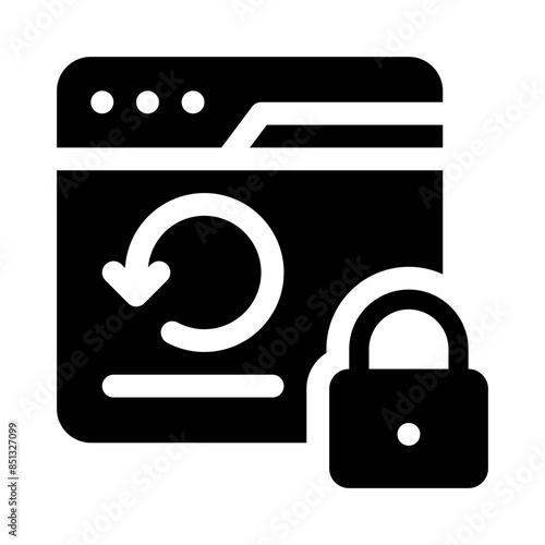 backup glyph icon