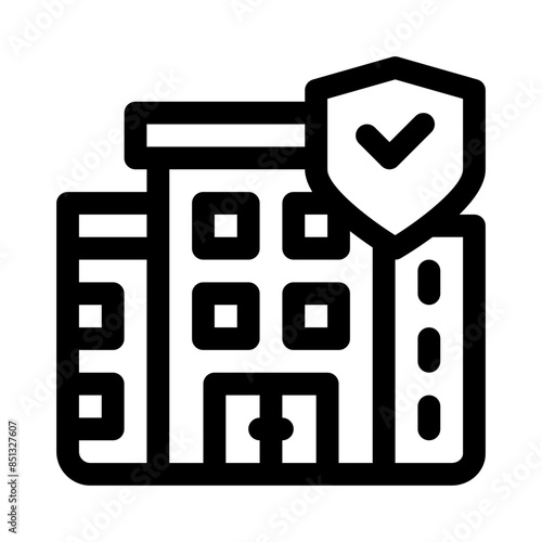 insurance company line icon