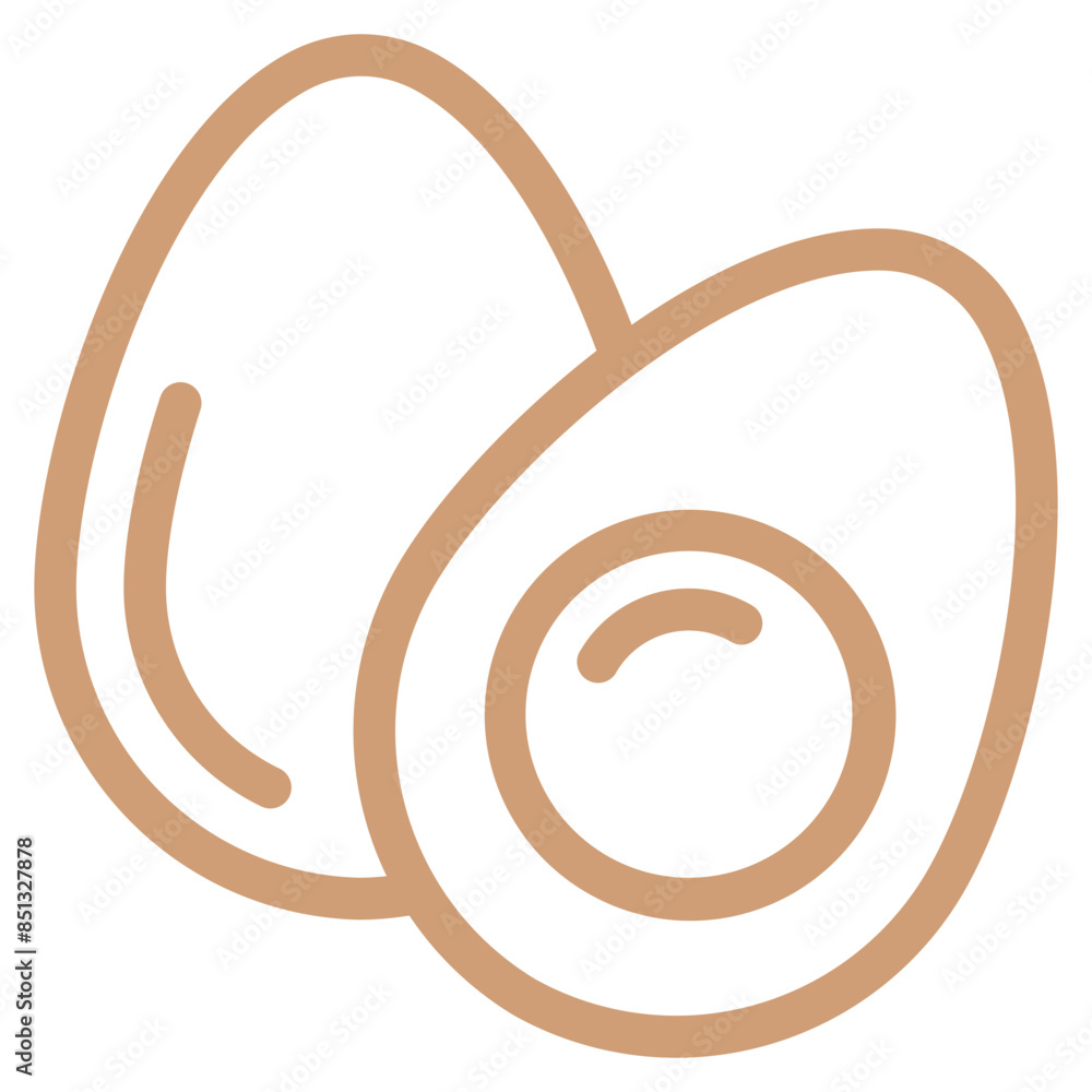 Boiled Egg Icon Element For Design Boiled Egg Icon Element For Design