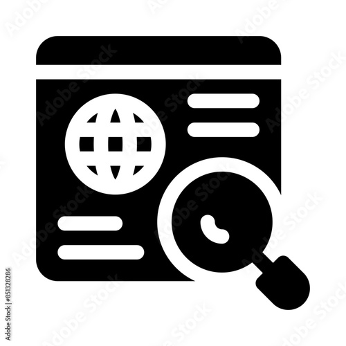 loss glyph icon