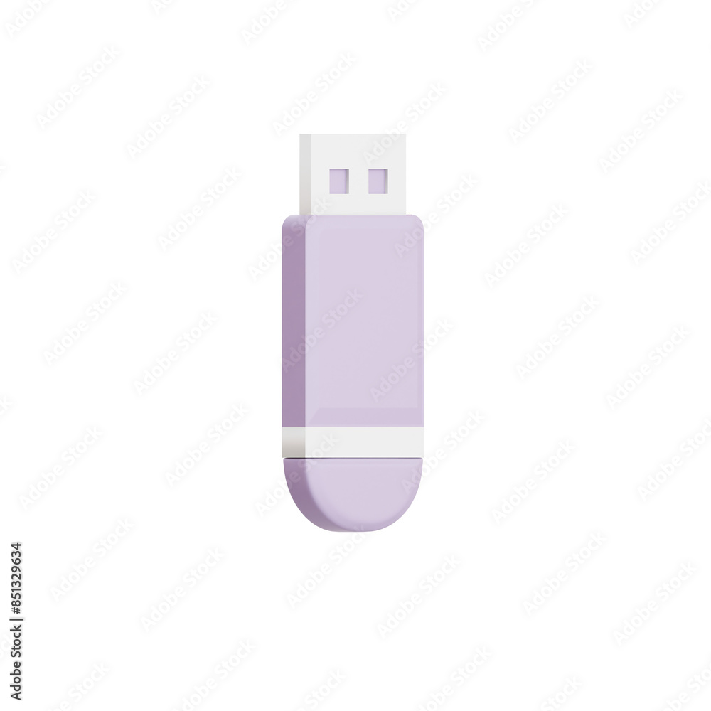 3D Purple Pastel Banking Office Icon 3D Purple Pastel Banking Office Icon