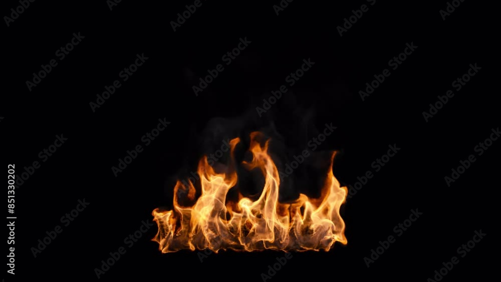 Looping real fire in slow motion with alpha, 4k 30p, since it's a loop, you can repeat it and make whatever duration you want. Slow motion allows you to speed it up or keep it slow