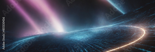 futuristic digital art