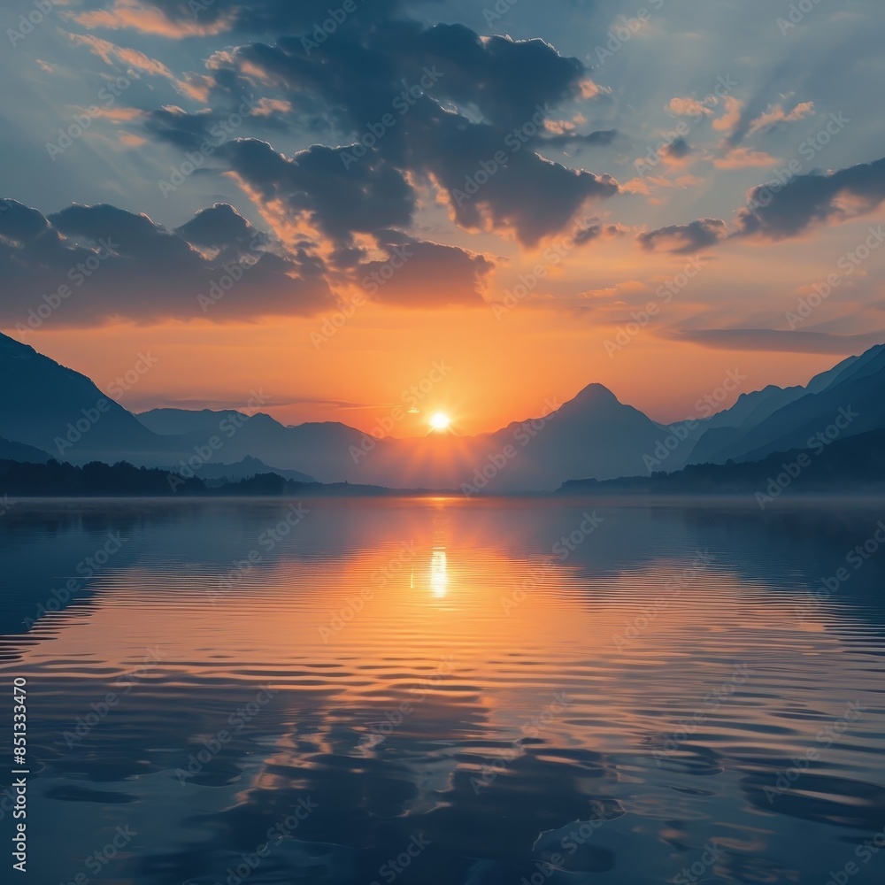 Tranquil Sunrise Serenity Tranquil Sunrise Serenity