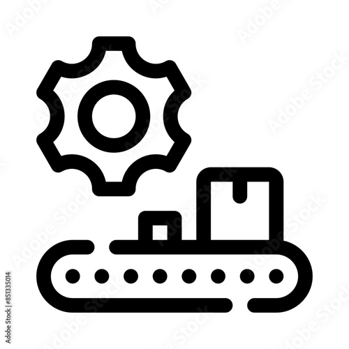 manufacture line icon