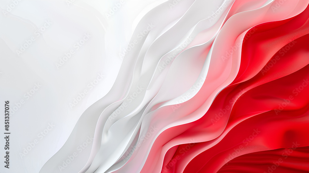 Obraz premium red and white background