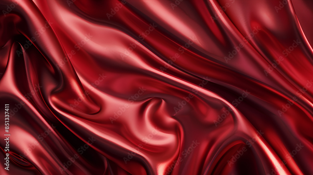 Obraz premium red satin background
