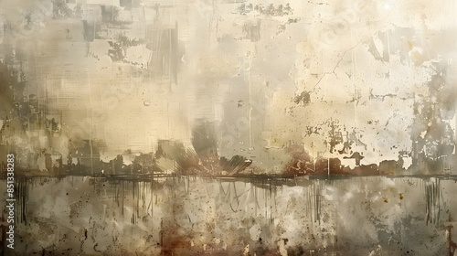 Abstract Wall with Rustic Texture