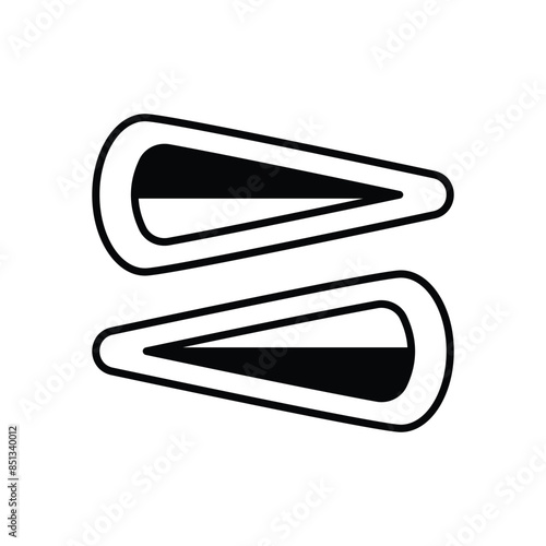 Hair Pins vector icon