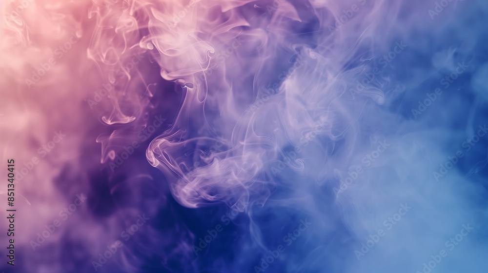 Obraz premium mokey misty haze with elegant vapor swirl, ethereal, delicate, atmospheric