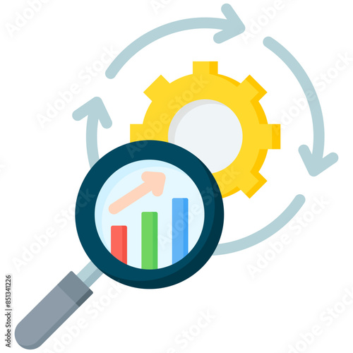 Analytics Processing Icon