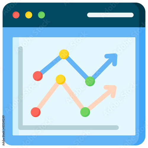 Data Correlation Icon