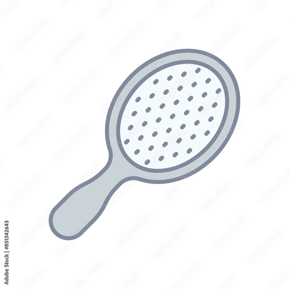 Hair Brush vector icon Hair Brush vector icon