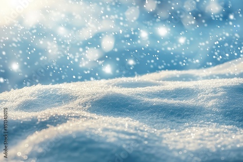 Wallpaper Mural Beautiful winter scenery with snowdrifts and snowfall. Generative Ai Torontodigital.ca