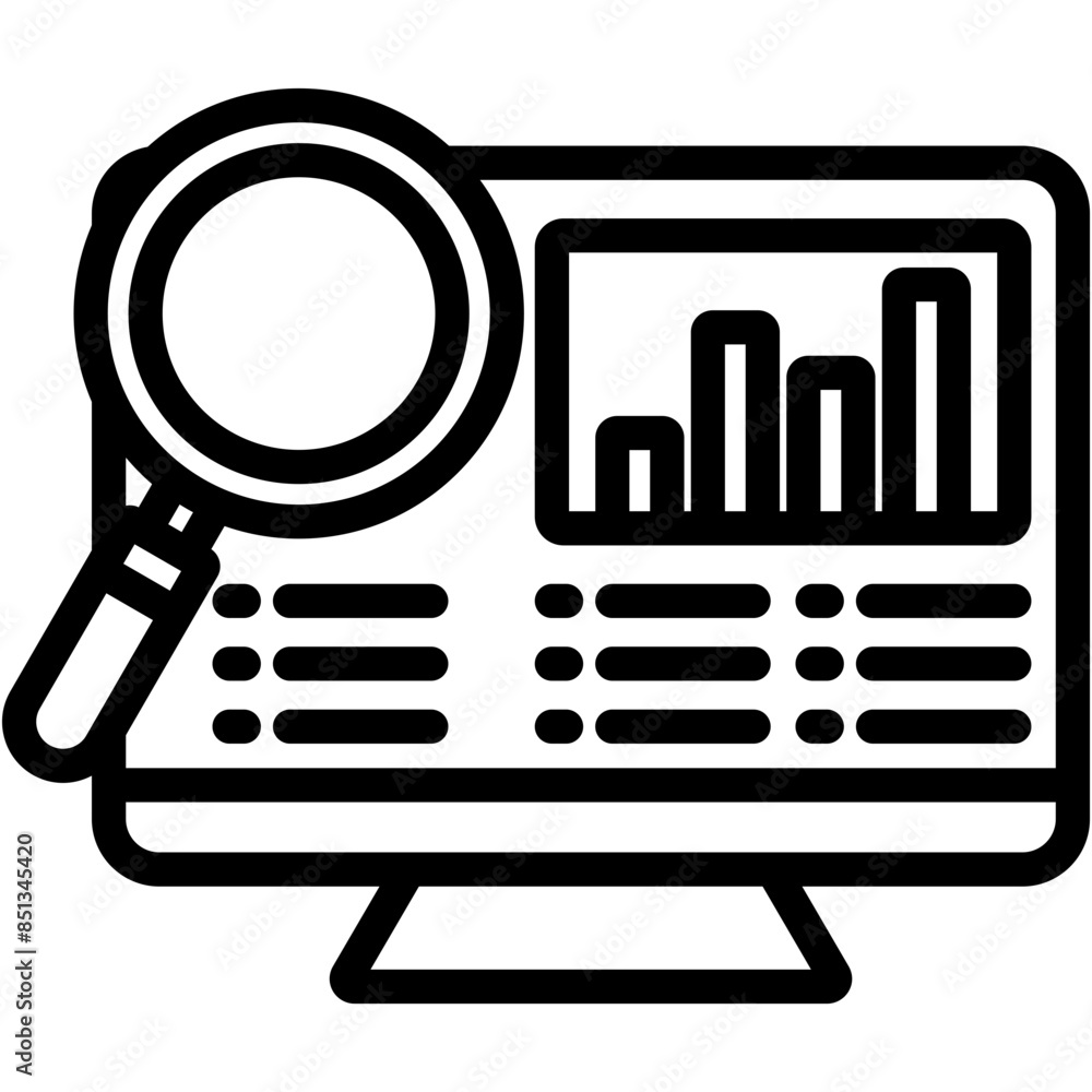 Analytics Dashboard Icon Analytics Dashboard Icon