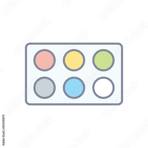 Color Sample vector icon