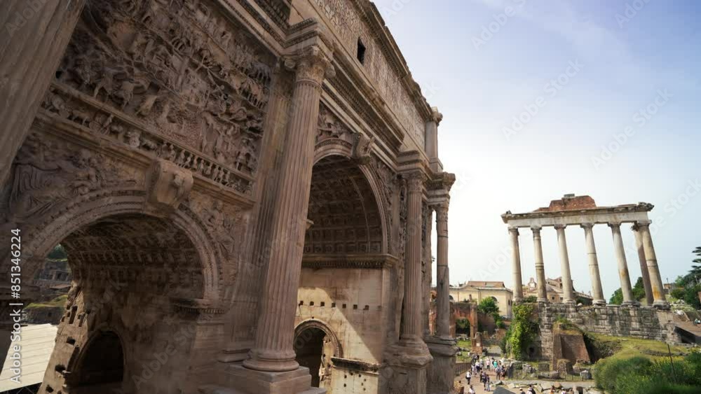 Roman Forum, or Forum Romanum, as seen from the Capitolium hill Roman Forum, or Forum Romanum, as seen from the Capitolium hill