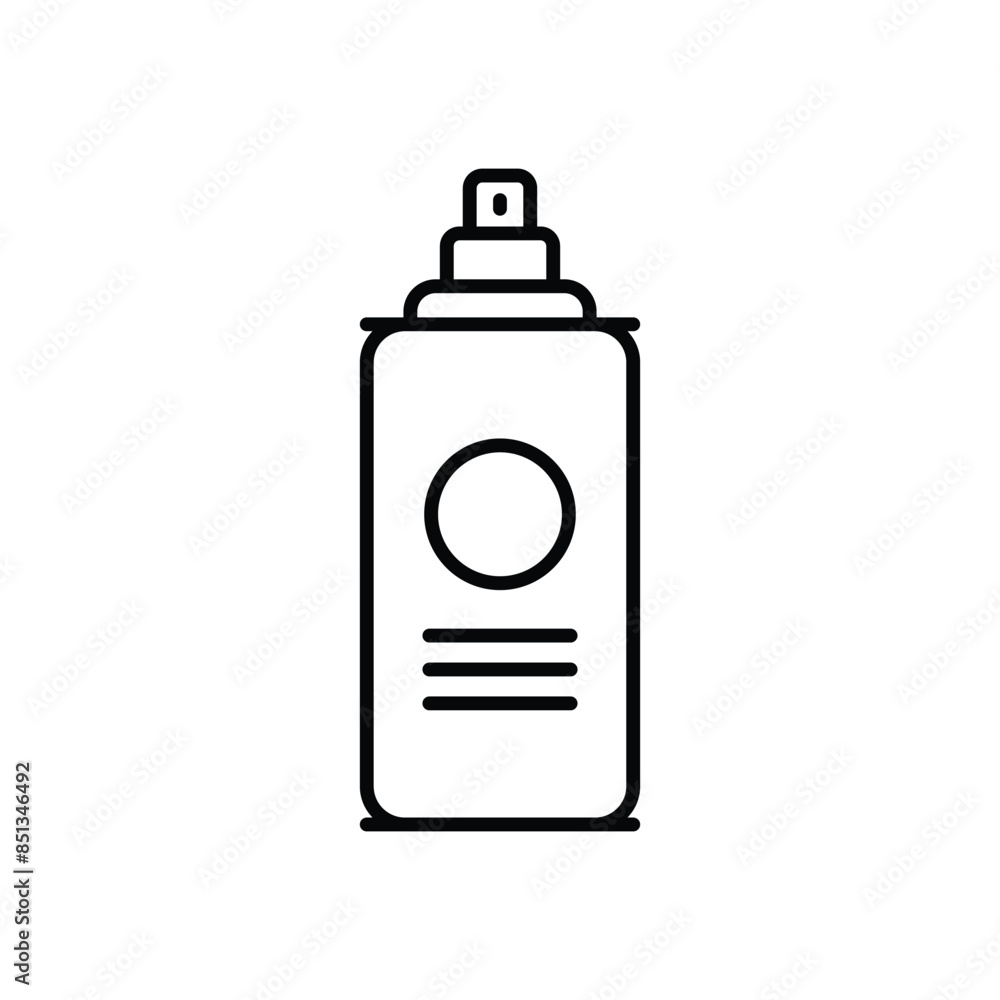 Hair Spray vector icon