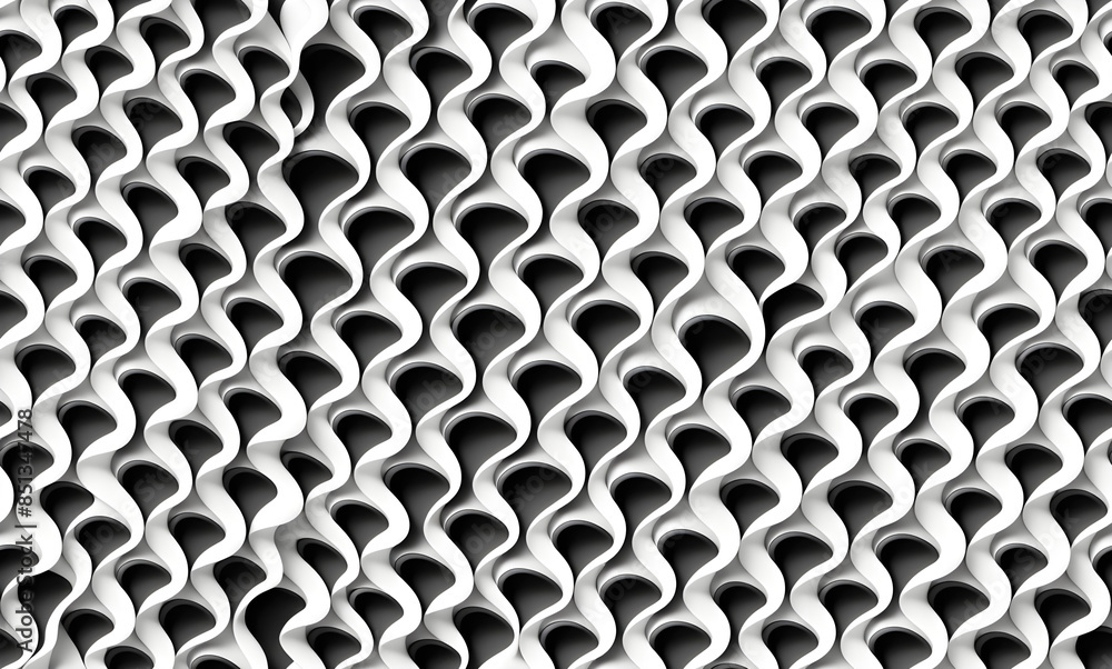 Black and white pattern. Abstract seamless pattern. AI generated. Black and white pattern. Abstract seamless pattern. AI generated.