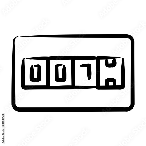 Odometer Icon