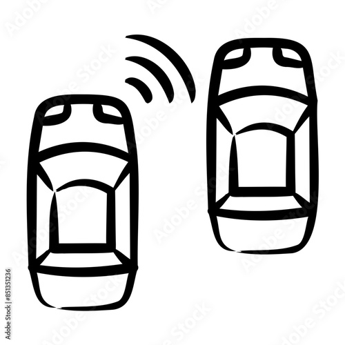 Radar Cruise Control Icon