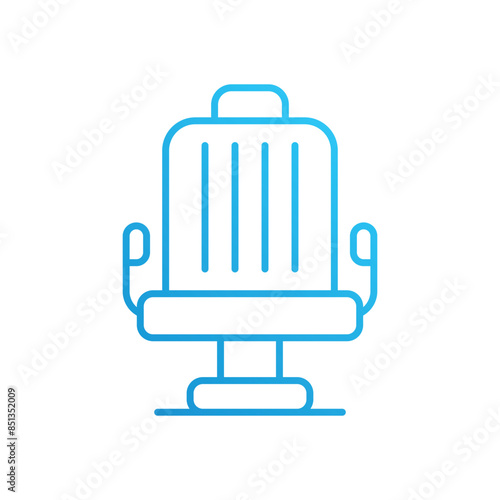 Barber Chair vector icon