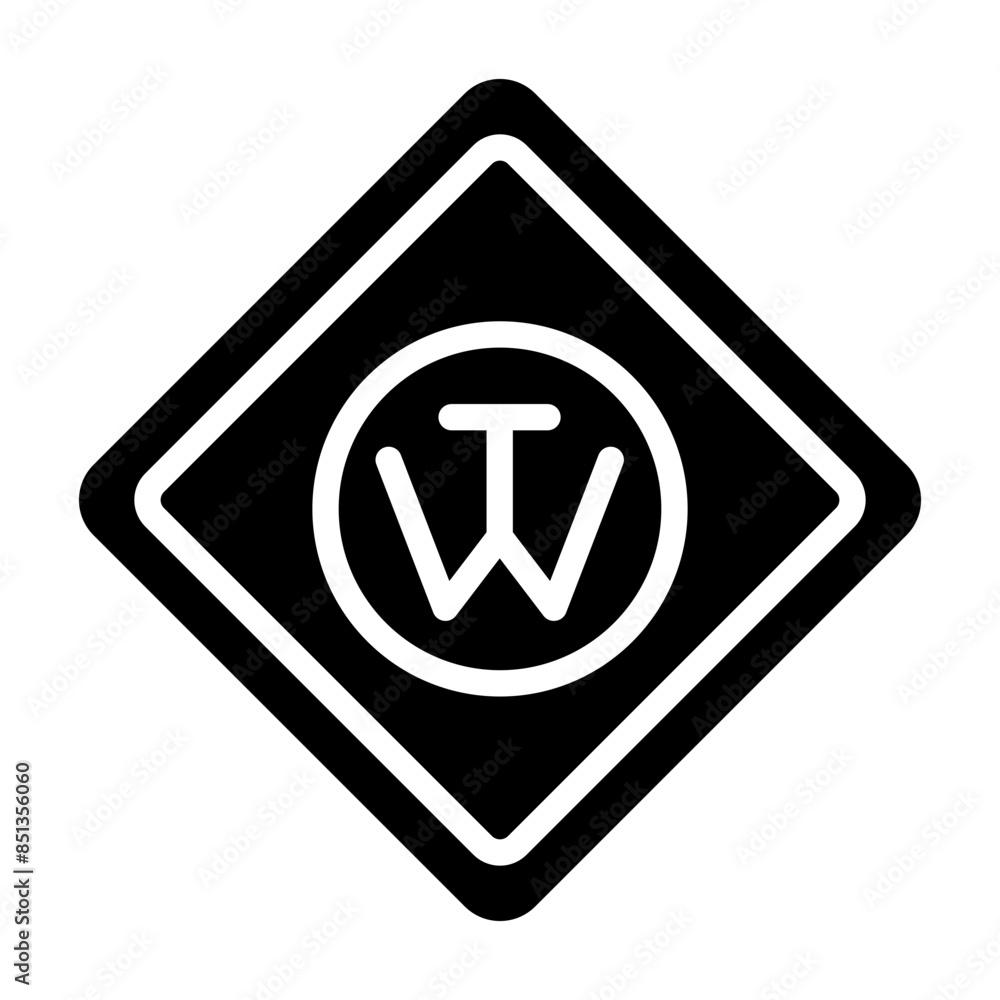 An editable glyph icon of borax An editable glyph icon of borax