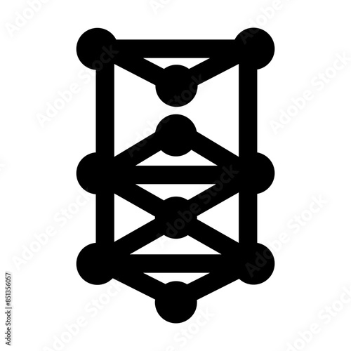 Download glyph icon of rubidium alkali