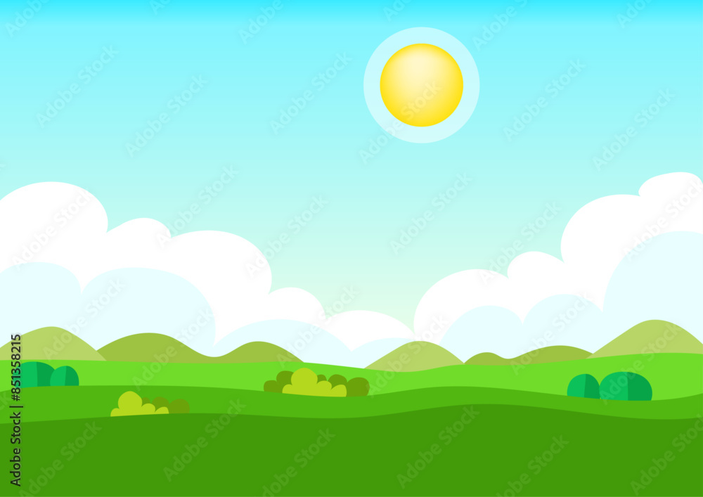 Obraz premium 240614_동산배경D006